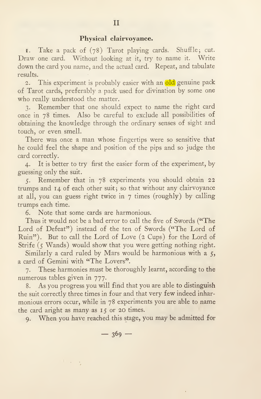 Original scan of Magick in Theory and Practice (Section 4), PDF page 69