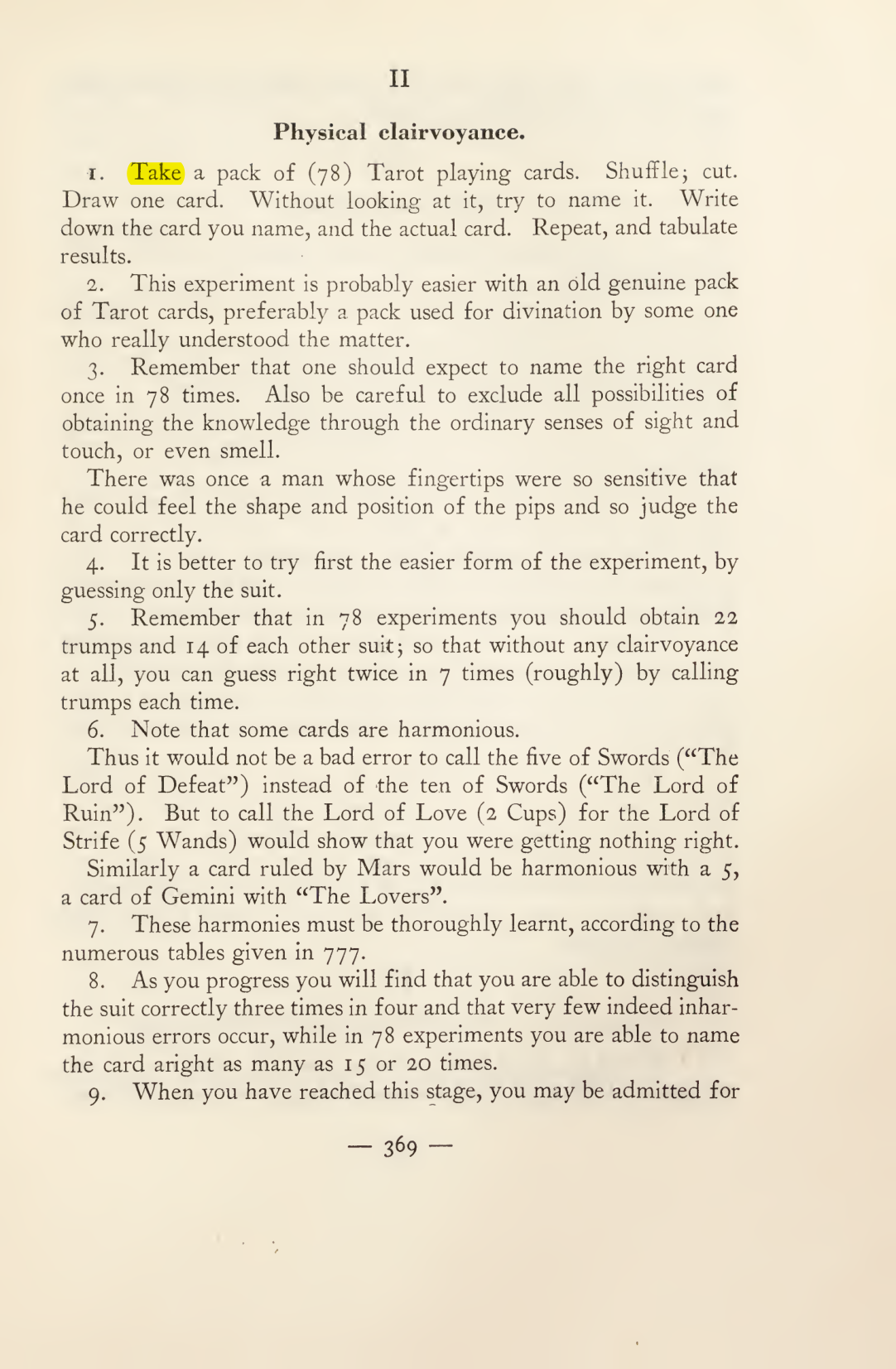 Original scan of Magick in Theory and Practice (Section 4), PDF page 69