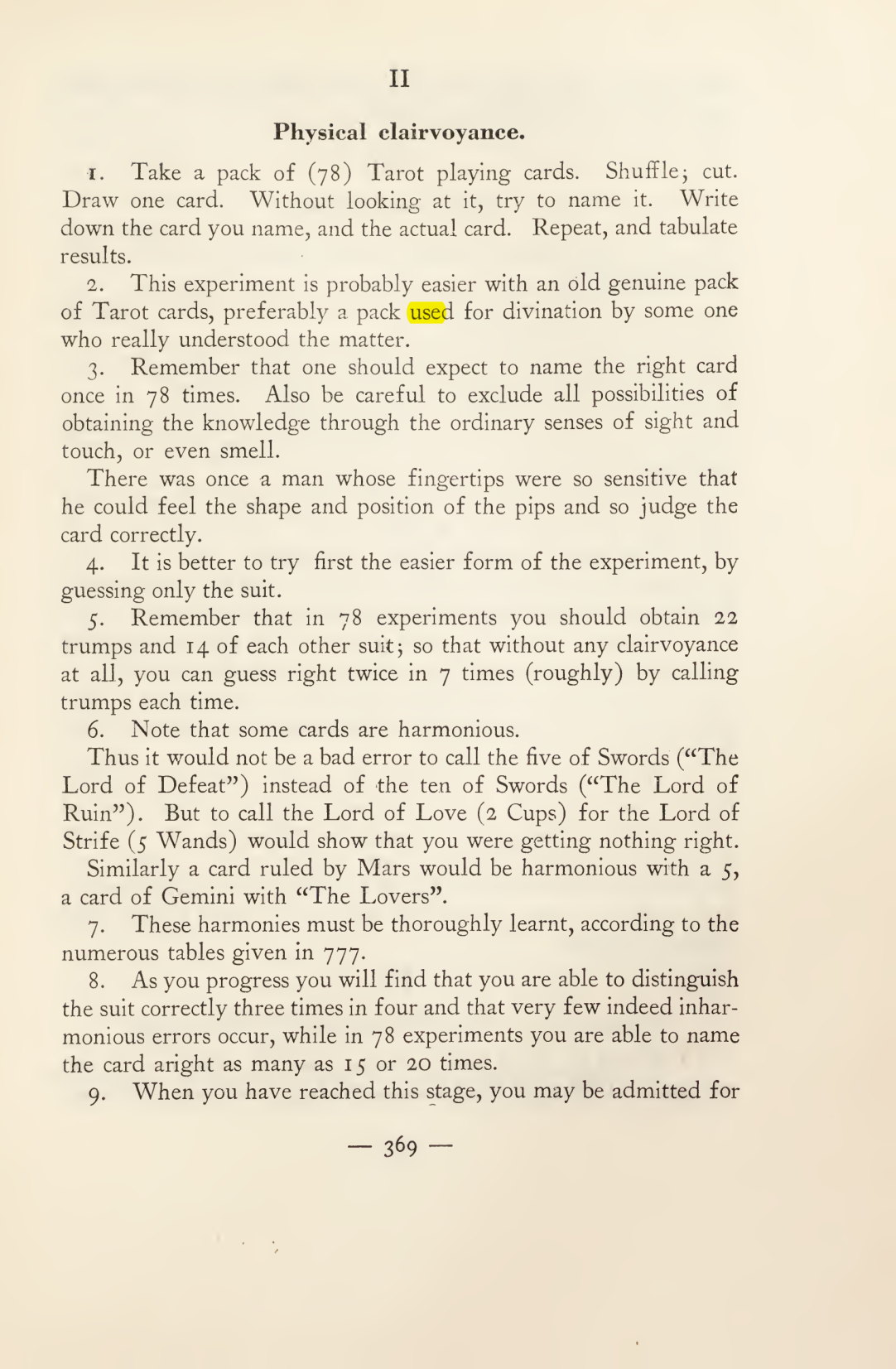 Original scan of Magick in Theory and Practice (Section 4), PDF page 69