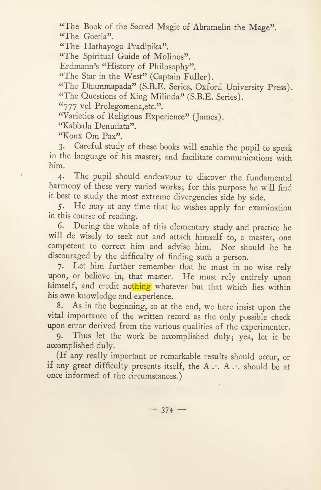 Original scan of Magick in Theory and Practice (Section 4), PDF page 74