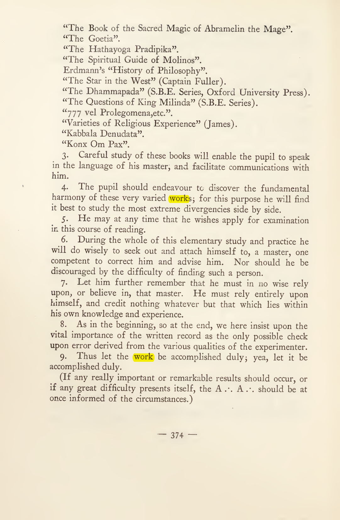 Original scan of Magick in Theory and Practice (Section 4), PDF page 74