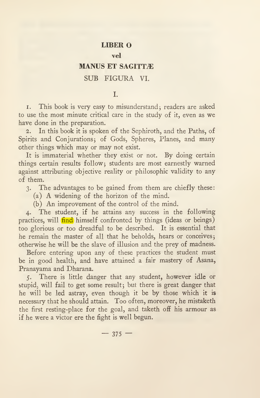Original scan of Magick in Theory and Practice (Section 4), PDF page 75
