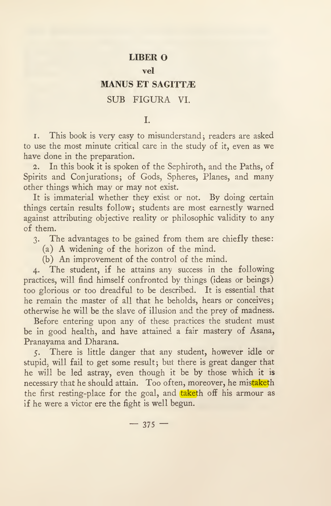 Original scan of Magick in Theory and Practice (Section 4), PDF page 75