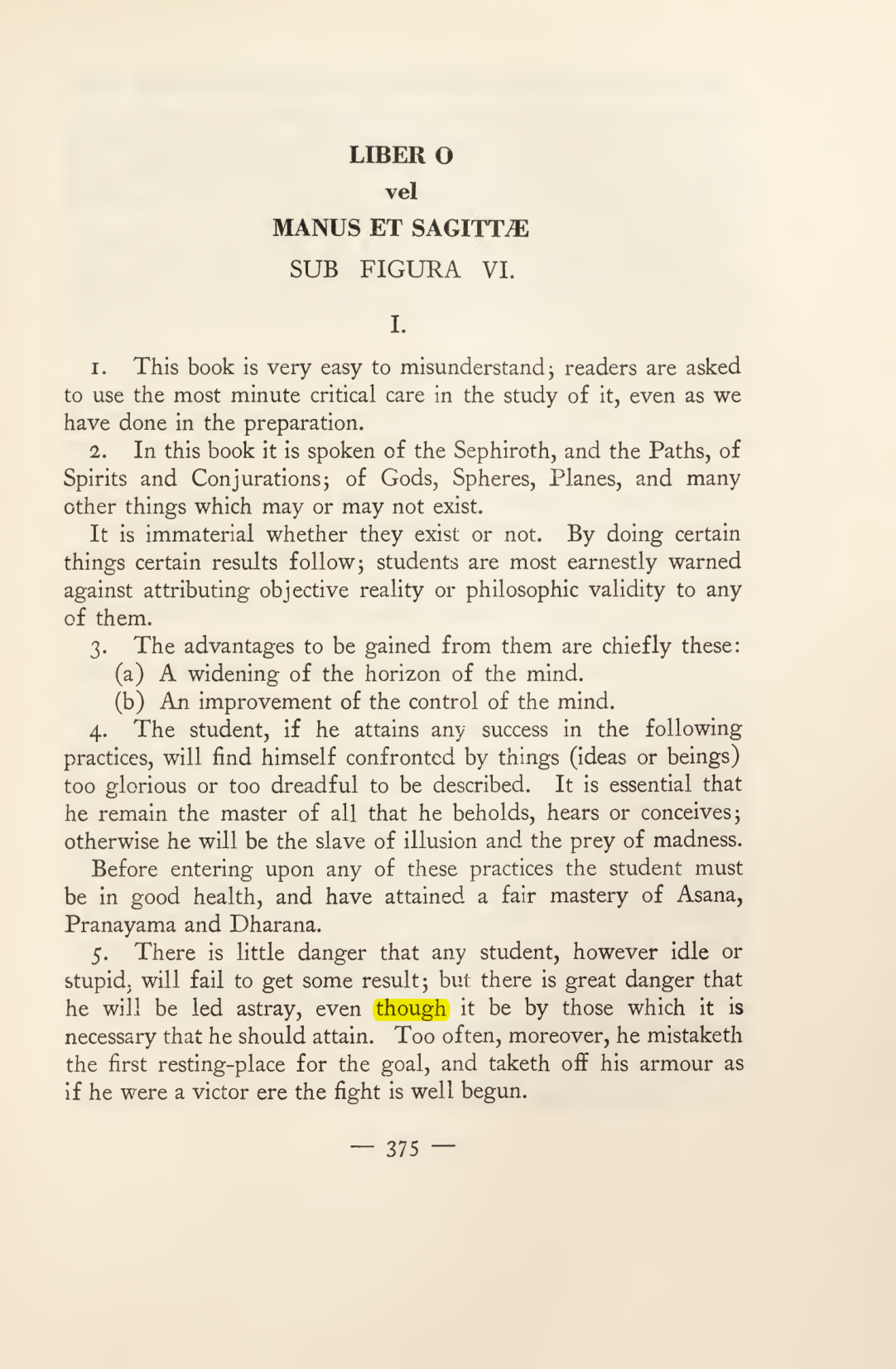 Original scan of Magick in Theory and Practice (Section 4), PDF page 75
