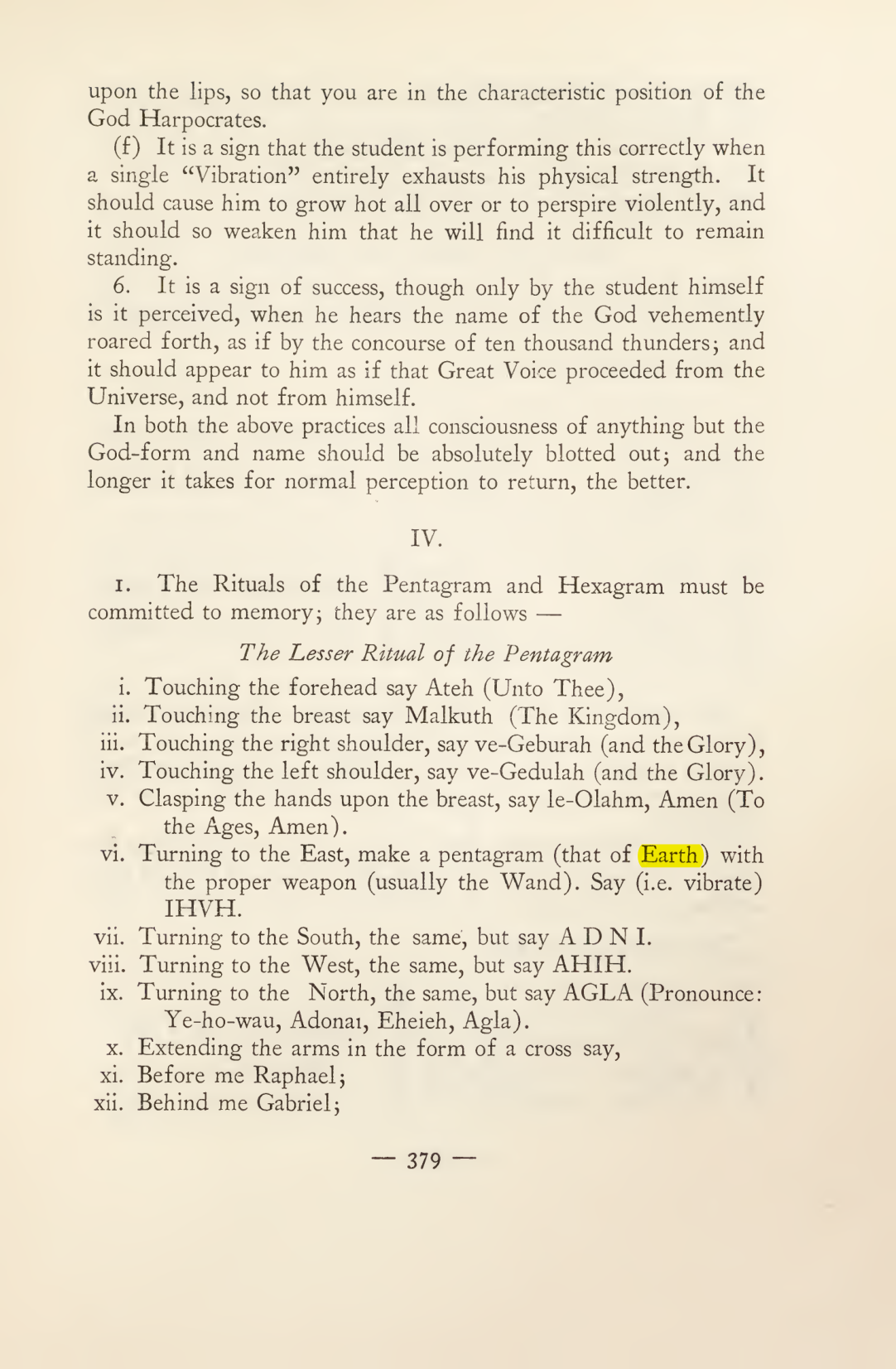 Original scan of Magick in Theory and Practice (Section 4), PDF page 79