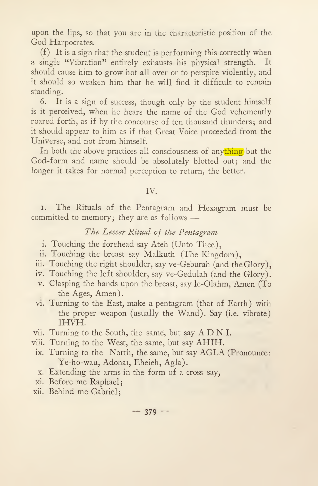 Original scan of Magick in Theory and Practice (Section 4), PDF page 79
