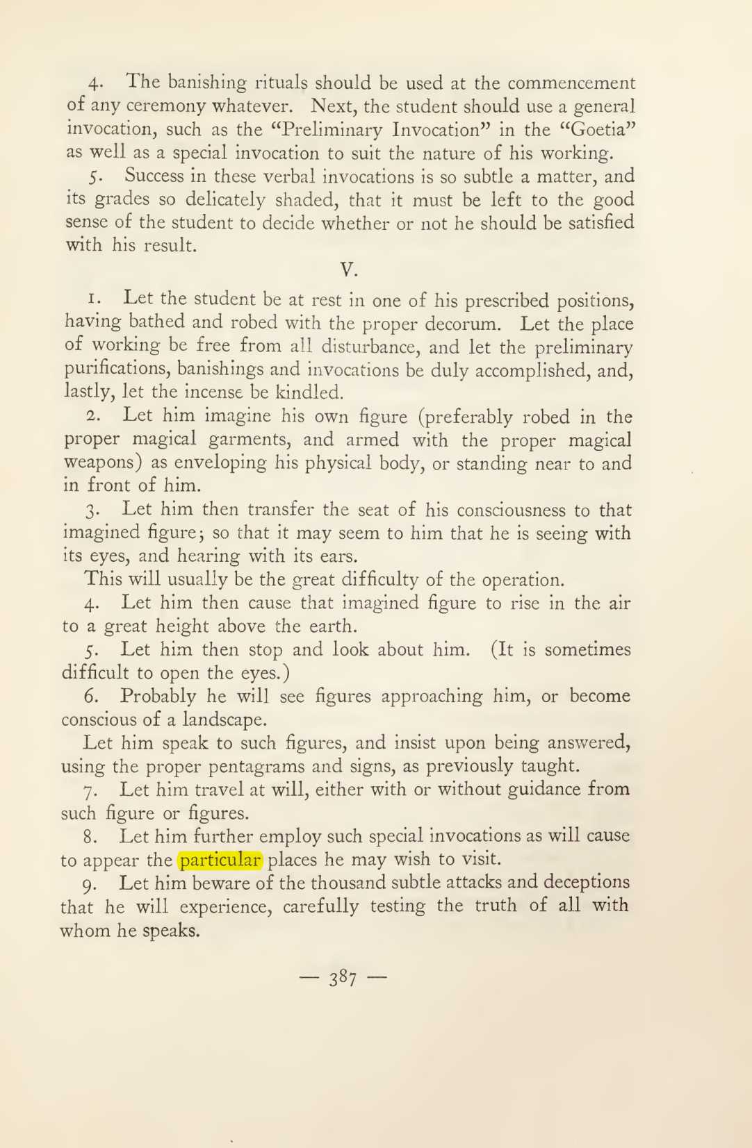 Original scan of Magick in Theory and Practice (Section 4), PDF page 87