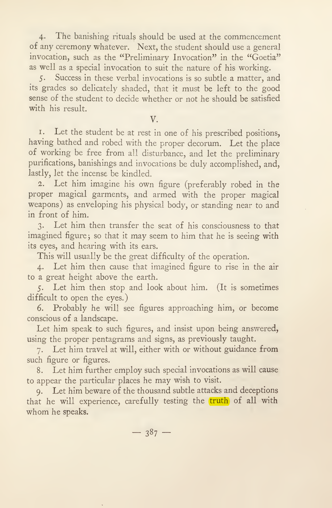 Original scan of Magick in Theory and Practice (Section 4), PDF page 87