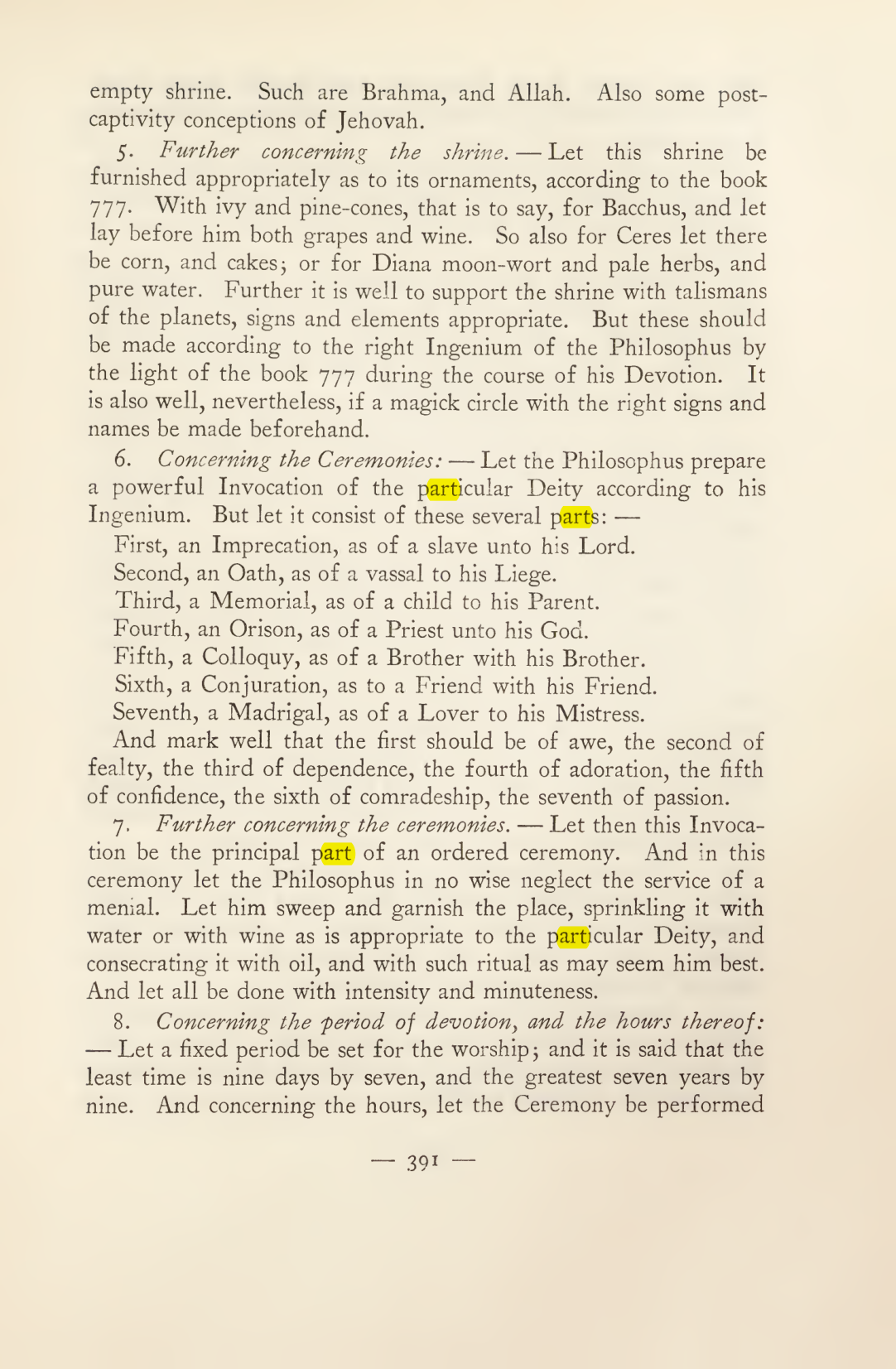 Original scan of Magick in Theory and Practice (Section 4), PDF page 91