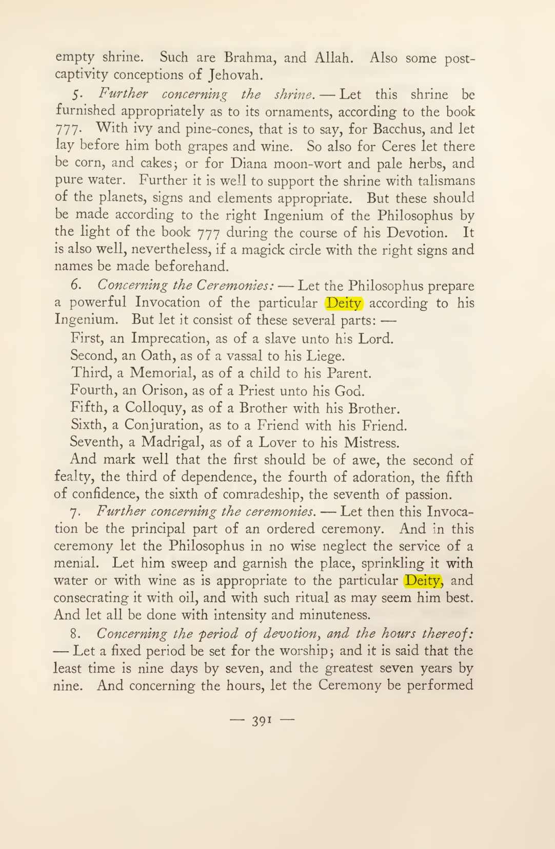 Original scan of Magick in Theory and Practice (Section 4), PDF page 91