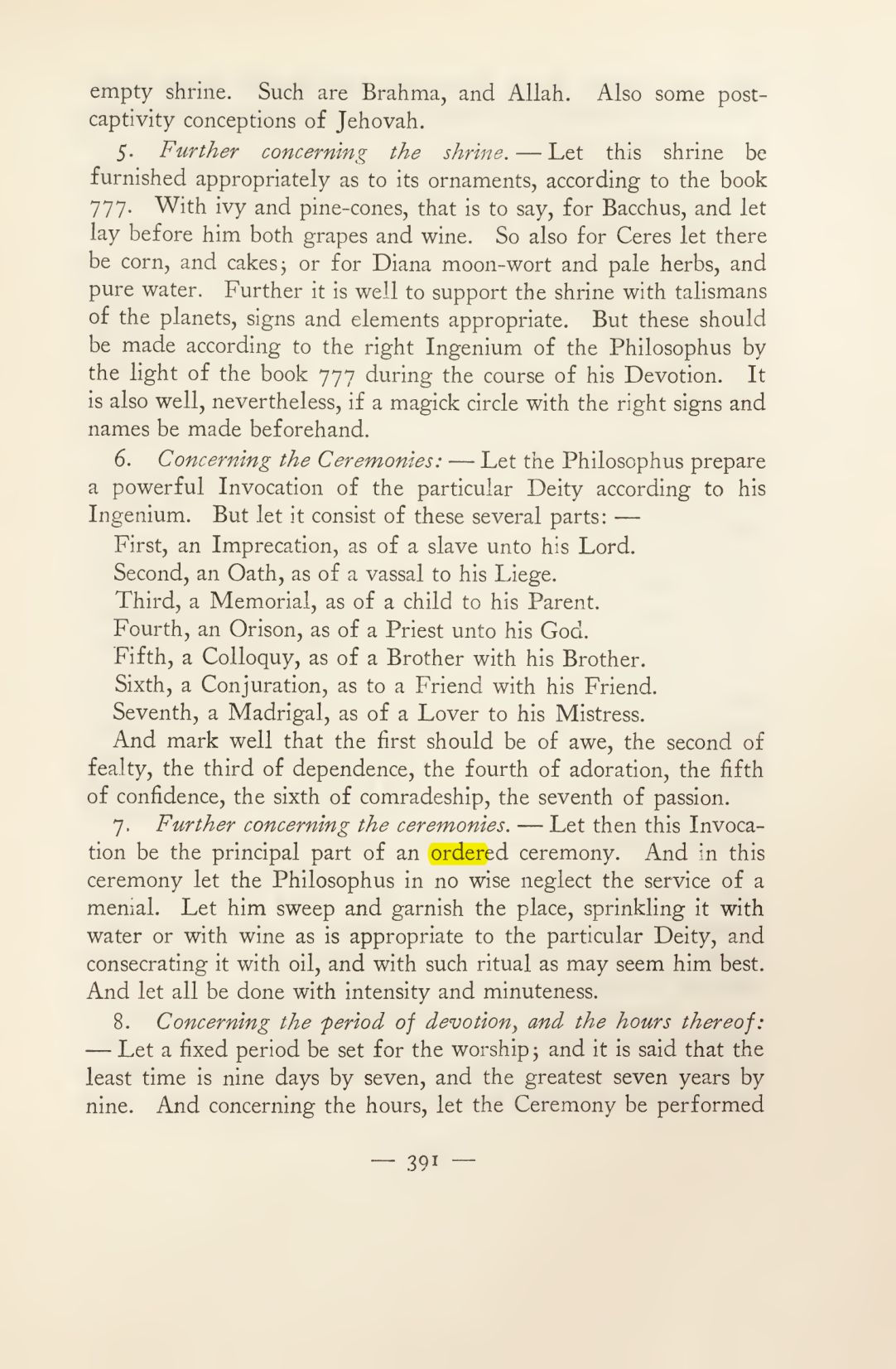 Original scan of Magick in Theory and Practice (Section 4), PDF page 91