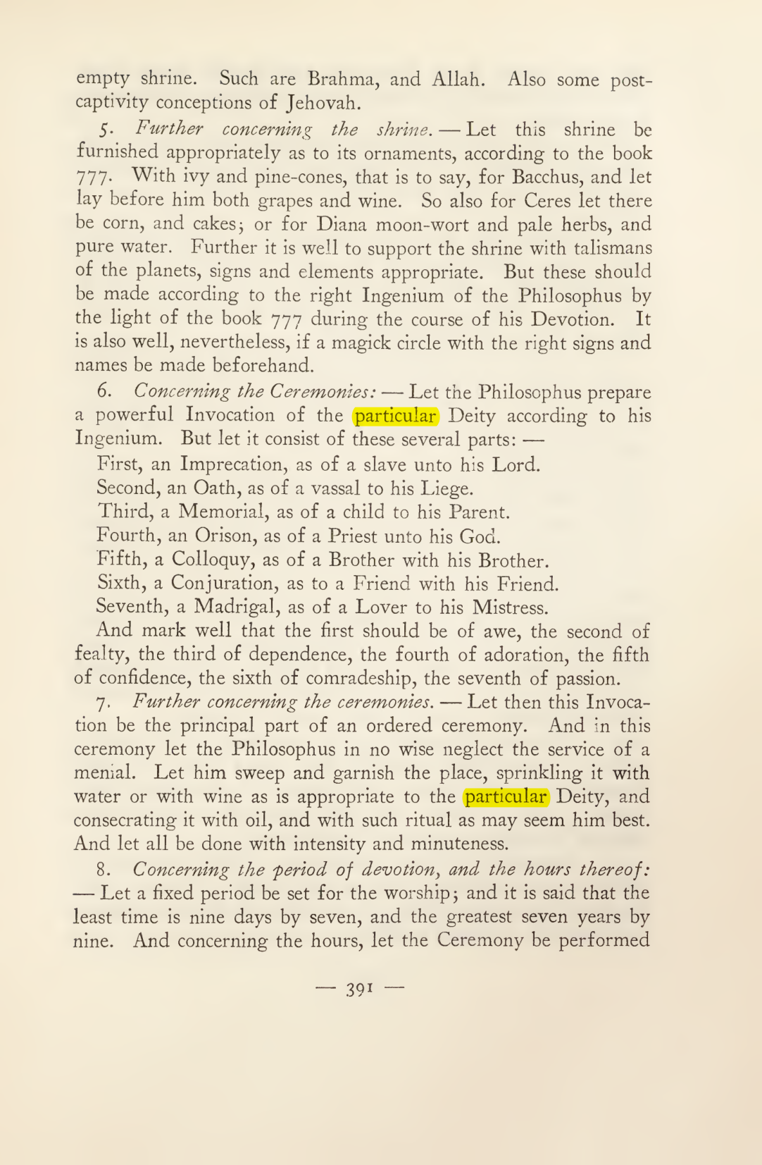 Original scan of Magick in Theory and Practice (Section 4), PDF page 91
