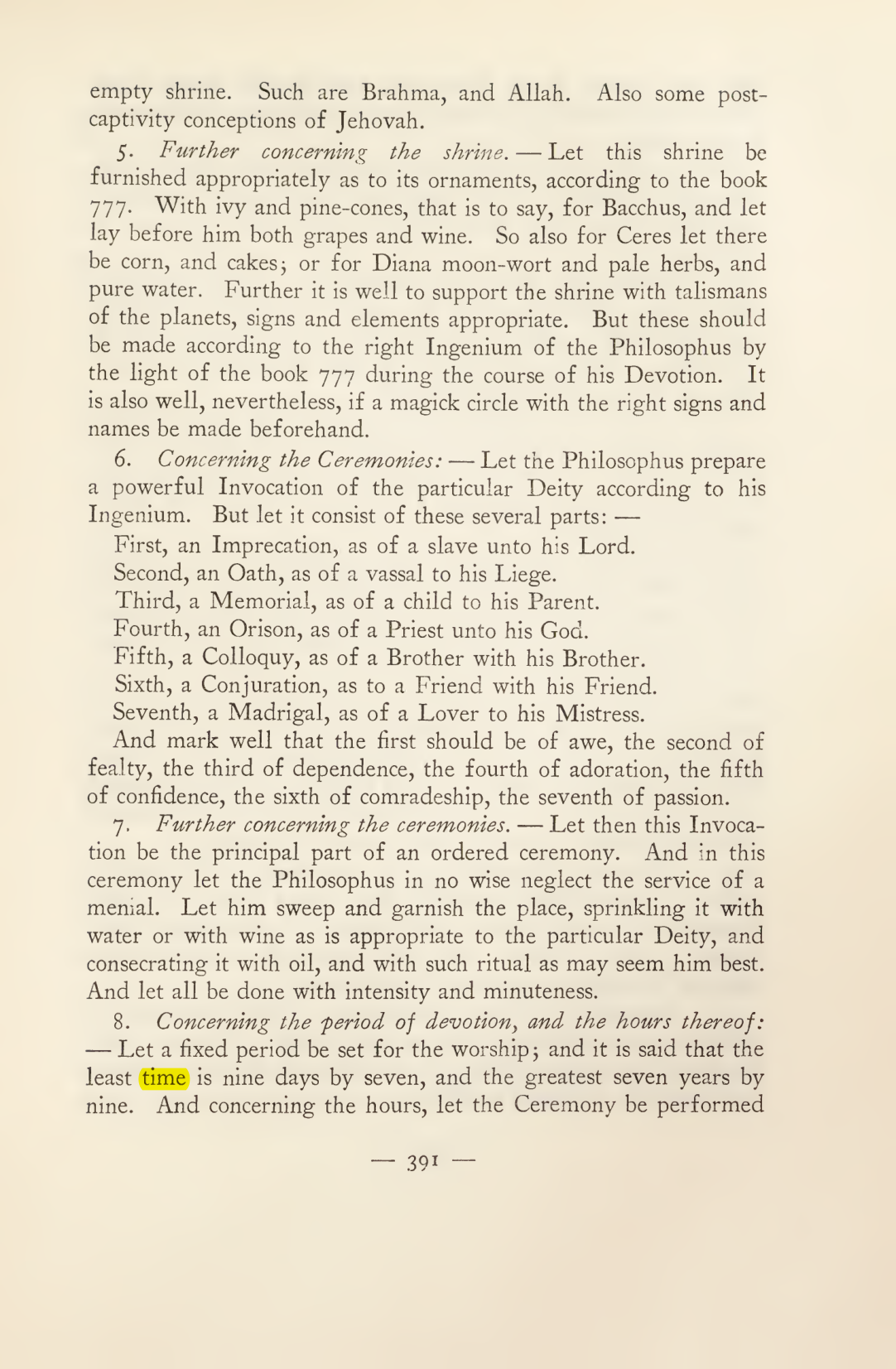 Original scan of Magick in Theory and Practice (Section 4), PDF page 91