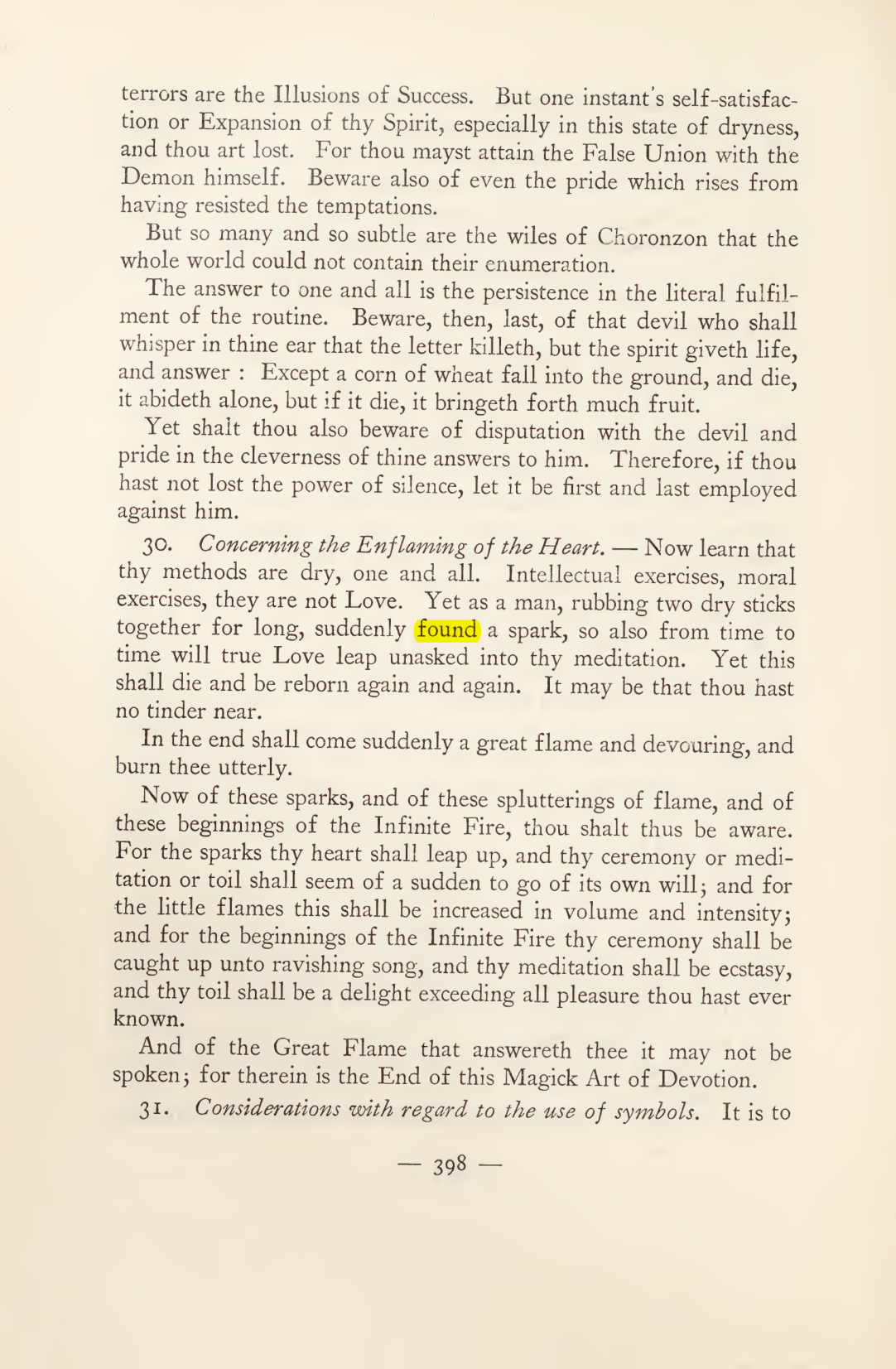 Original scan of Magick in Theory and Practice (Section 4), PDF page 98