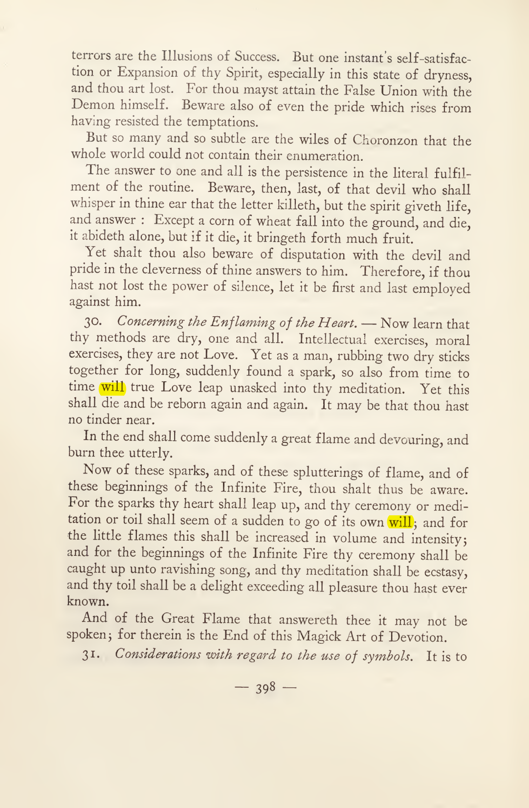 Original scan of Magick in Theory and Practice (Section 4), PDF page 98