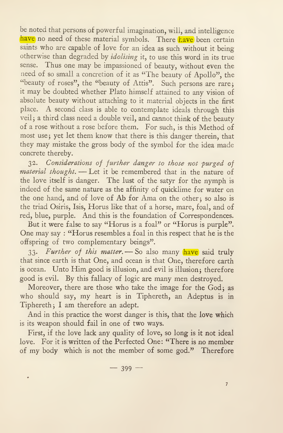 Original scan of Magick in Theory and Practice (Section 4), PDF page 99