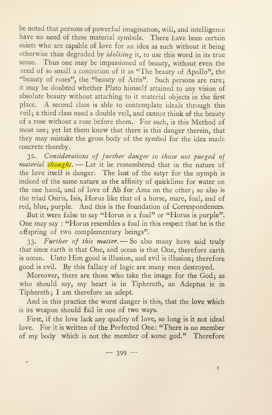 Original scan of Magick in Theory and Practice (Section 4), PDF page 99
