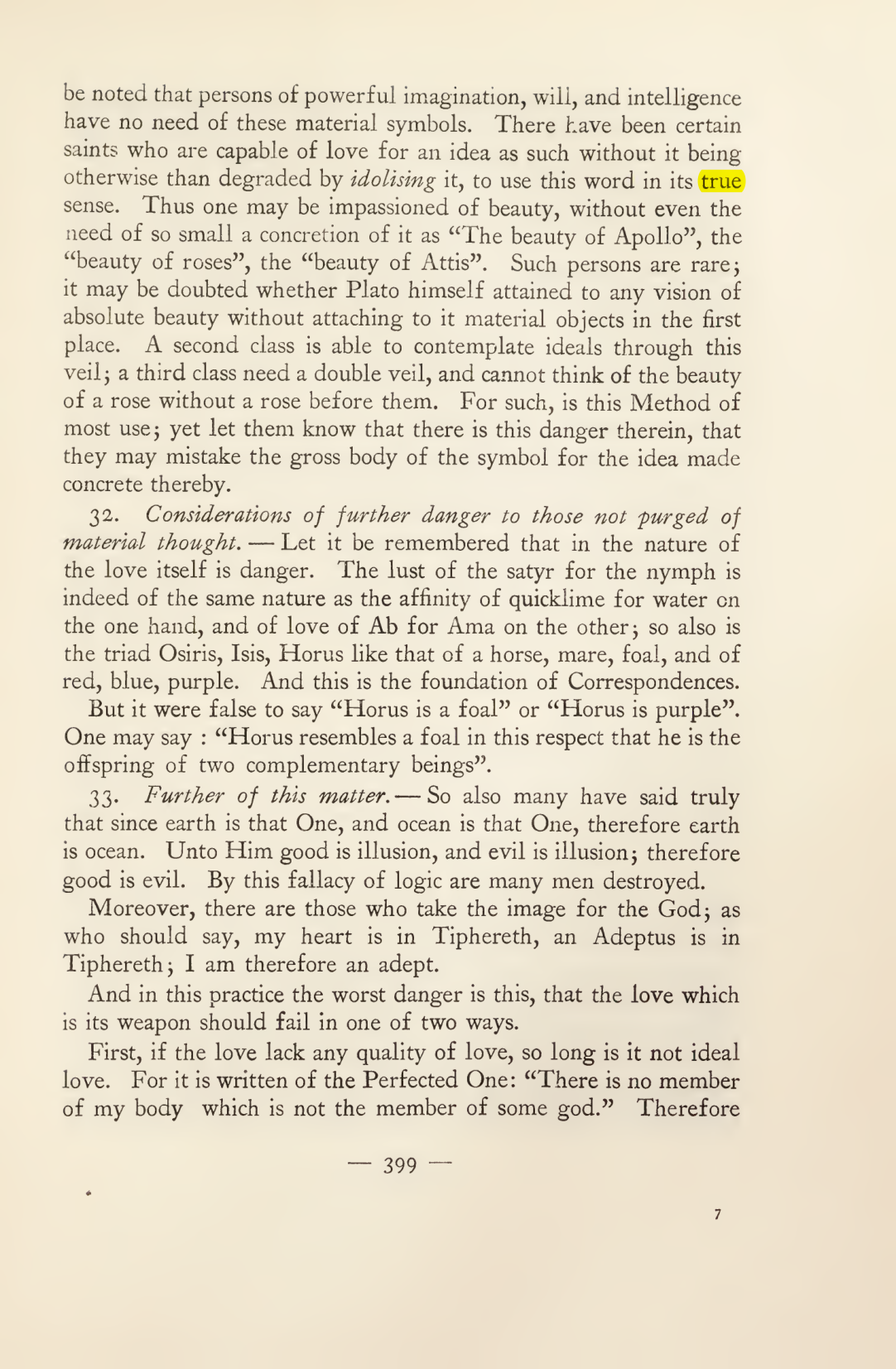 Original scan of Magick in Theory and Practice (Section 4), PDF page 99