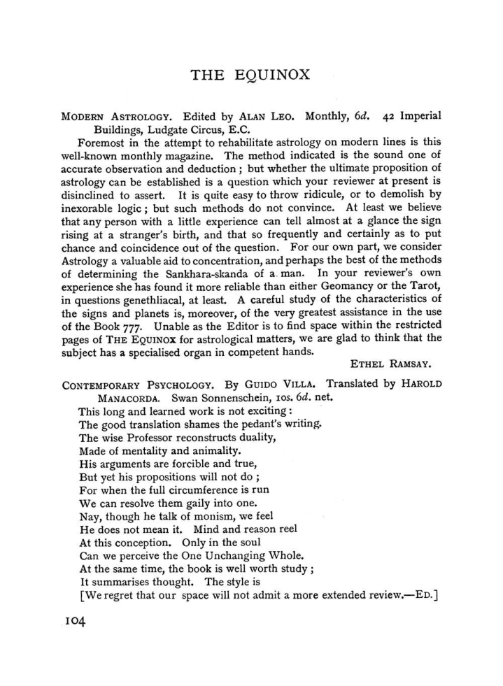 Original scan of The Equinox (Volume I, Number I), PDF page 114