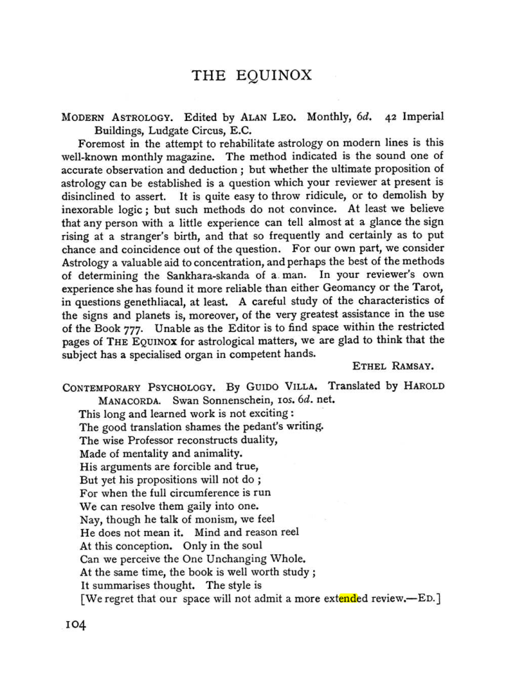 Original scan of The Equinox (Volume I, Number I), PDF page 114