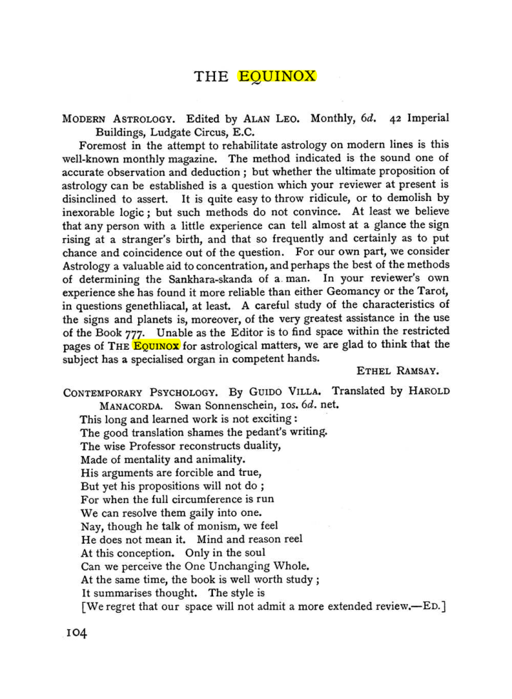 Original scan of The Equinox (Volume I, Number I), PDF page 114