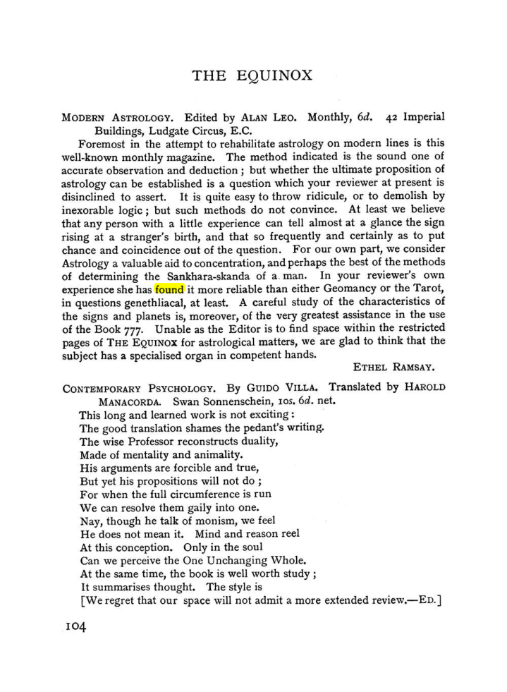 Original scan of The Equinox (Volume I, Number I), PDF page 114