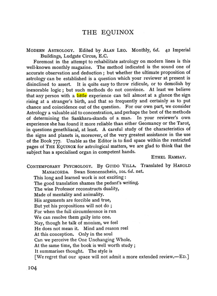 Original scan of The Equinox (Volume I, Number I), PDF page 114