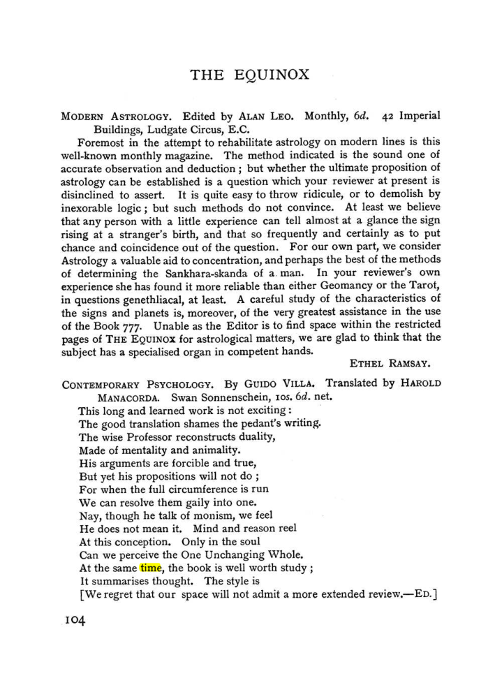 Original scan of The Equinox (Volume I, Number I), PDF page 114
