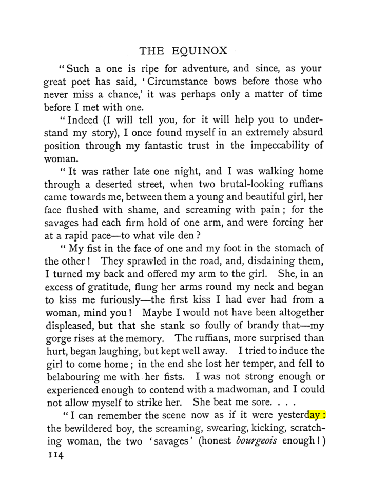 Original scan of The Equinox (Volume I, Number I), PDF page 124