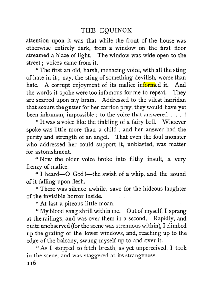Original scan of The Equinox (Volume I, Number I), PDF page 126