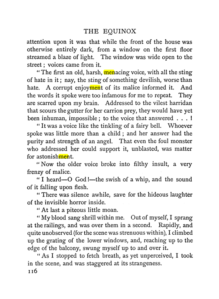 Original scan of The Equinox (Volume I, Number I), PDF page 126