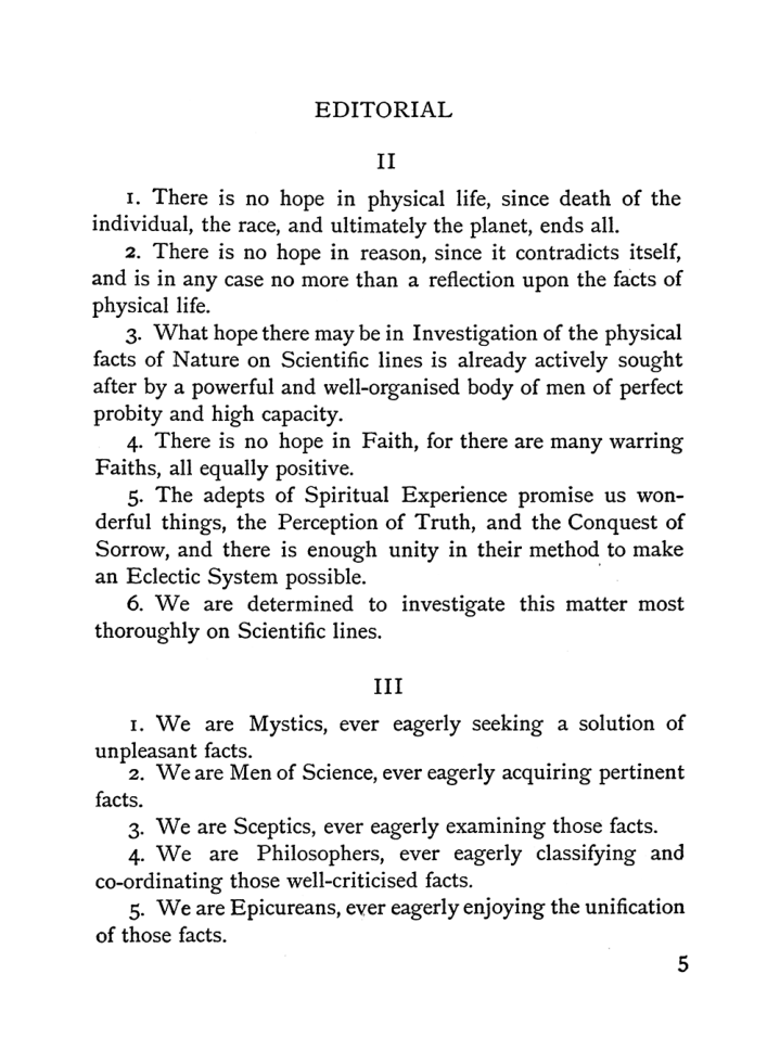 Original scan of The Equinox (Volume I, Number I), PDF page 13