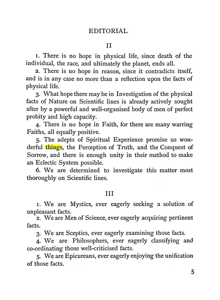 Original scan of The Equinox (Volume I, Number I), PDF page 13