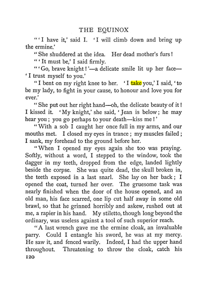 Original scan of The Equinox (Volume I, Number I), PDF page 130