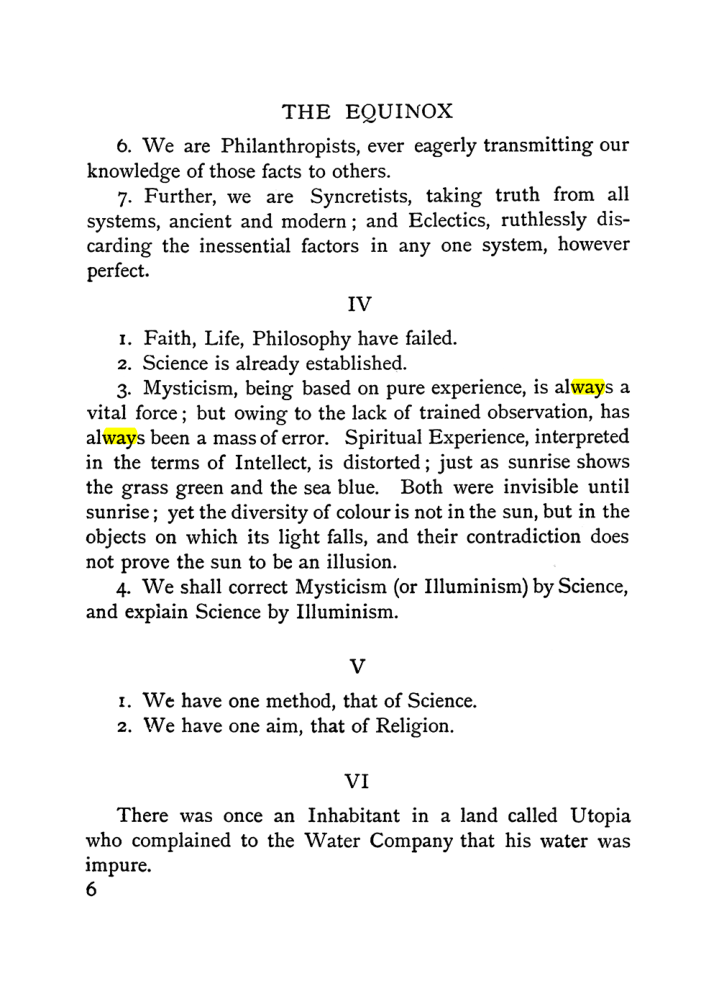 Original scan of The Equinox (Volume I, Number I), PDF page 14