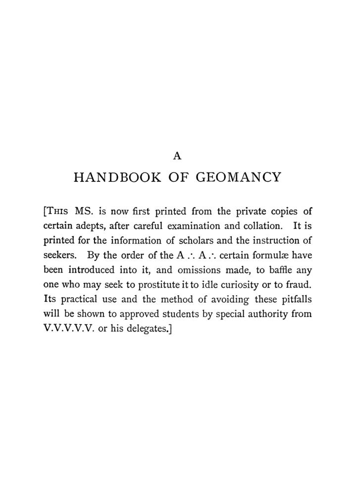 Original scan of The Equinox (Volume I, Number I), PDF page 147