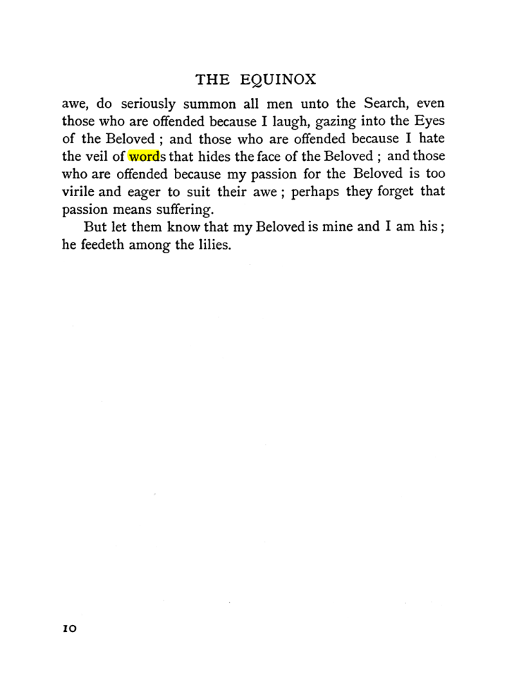 Original scan of The Equinox (Volume I, Number I), PDF page 18