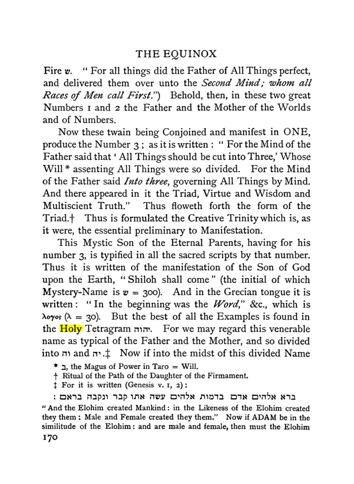 Original scan of The Equinox (Volume I, Number I), PDF page 180