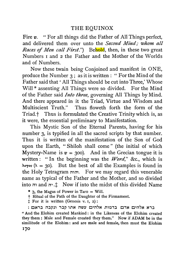 Original scan of The Equinox (Volume I, Number I), PDF page 180