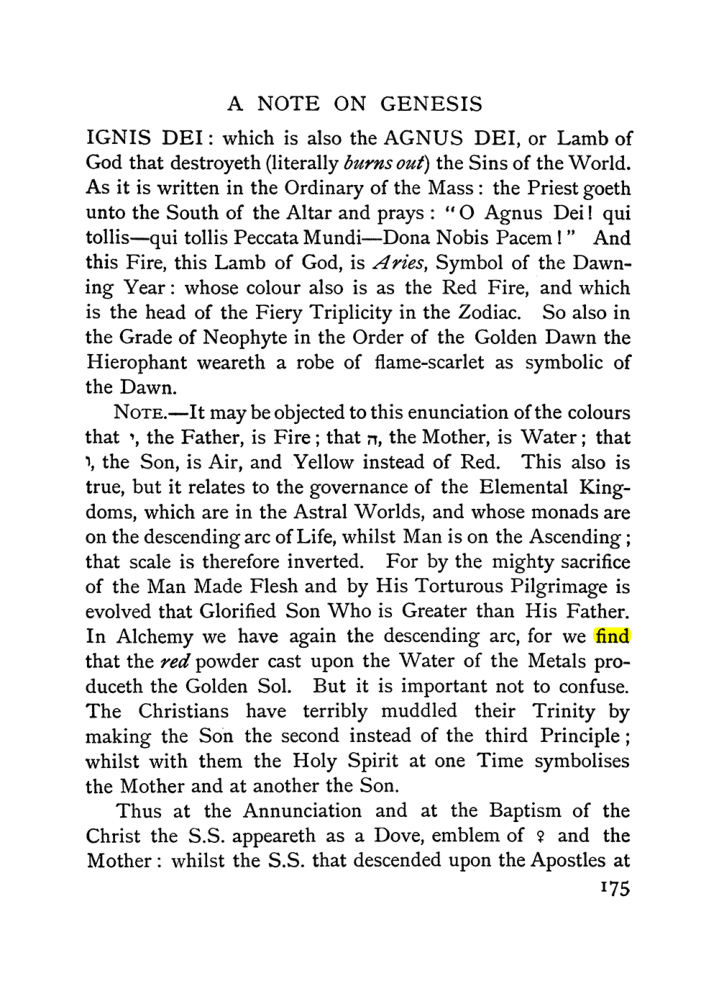 Original scan of The Equinox (Volume I, Number I), PDF page 185