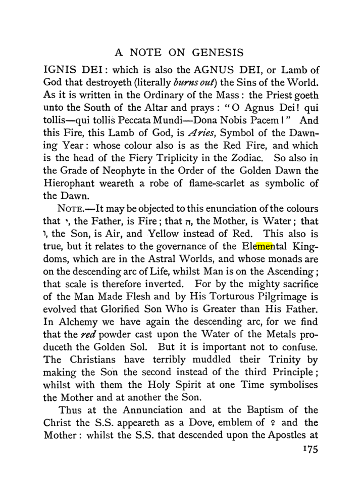 Original scan of The Equinox (Volume I, Number I), PDF page 185
