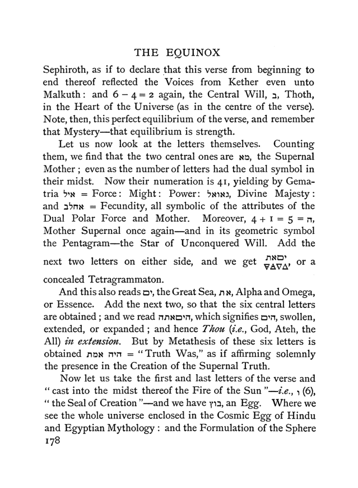 Original scan of The Equinox (Volume I, Number I), PDF page 188
