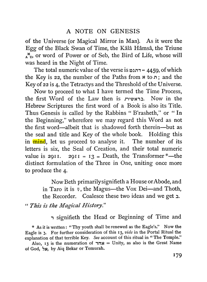 Original scan of The Equinox (Volume I, Number I), PDF page 189