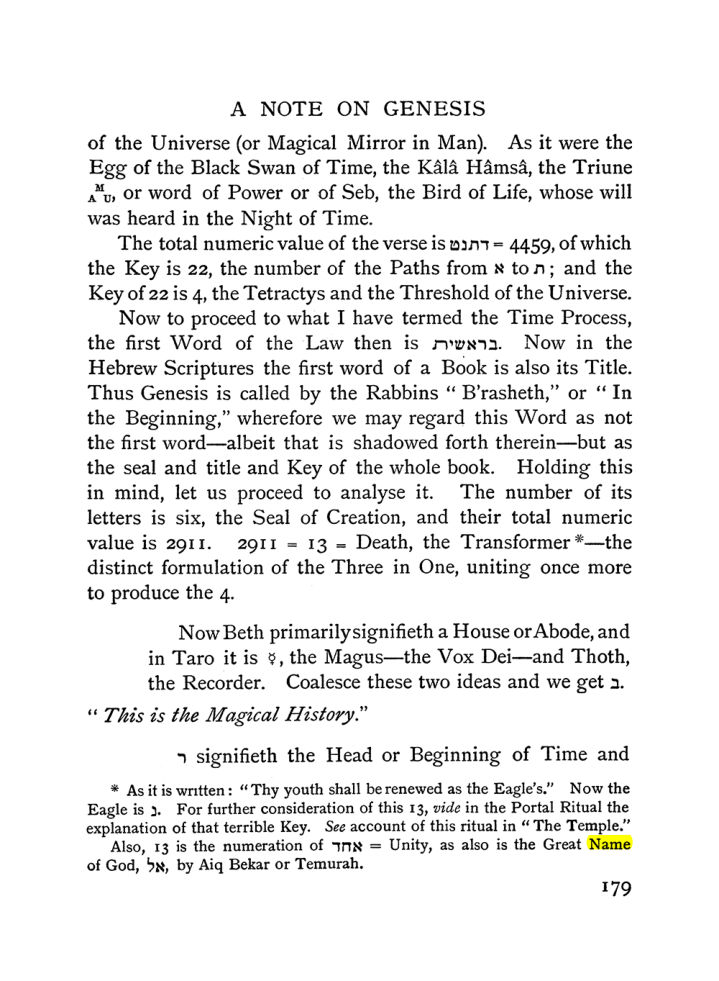 Original scan of The Equinox (Volume I, Number I), PDF page 189
