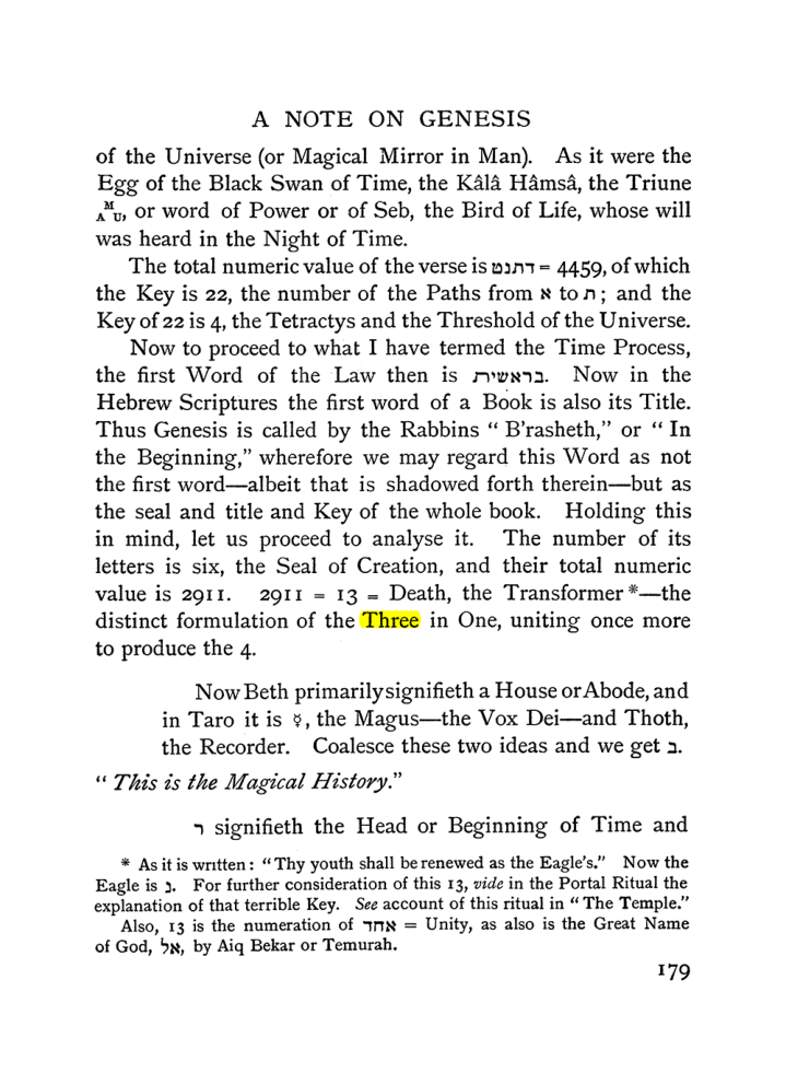 Original scan of The Equinox (Volume I, Number I), PDF page 189