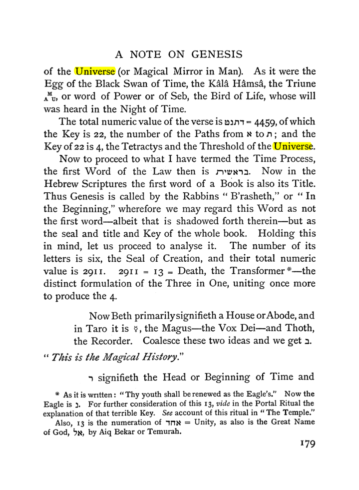 Original scan of The Equinox (Volume I, Number I), PDF page 189