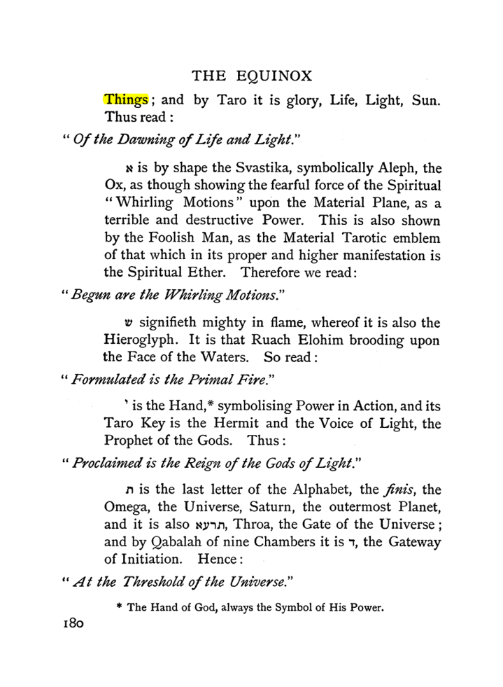 Original scan of The Equinox (Volume I, Number I), PDF page 190