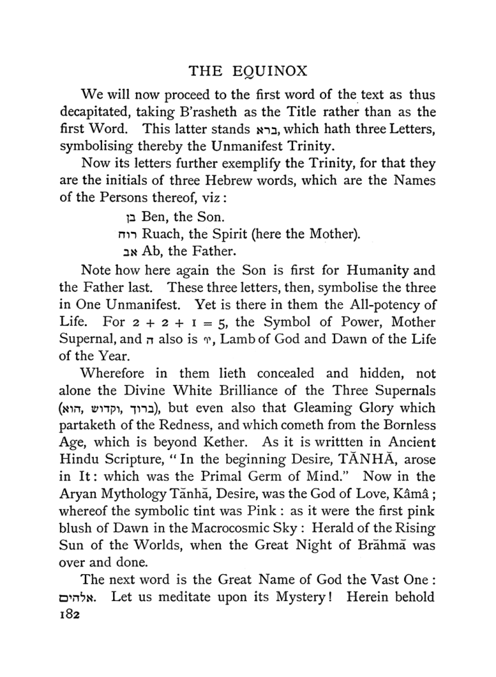 Original scan of The Equinox (Volume I, Number I), PDF page 192
