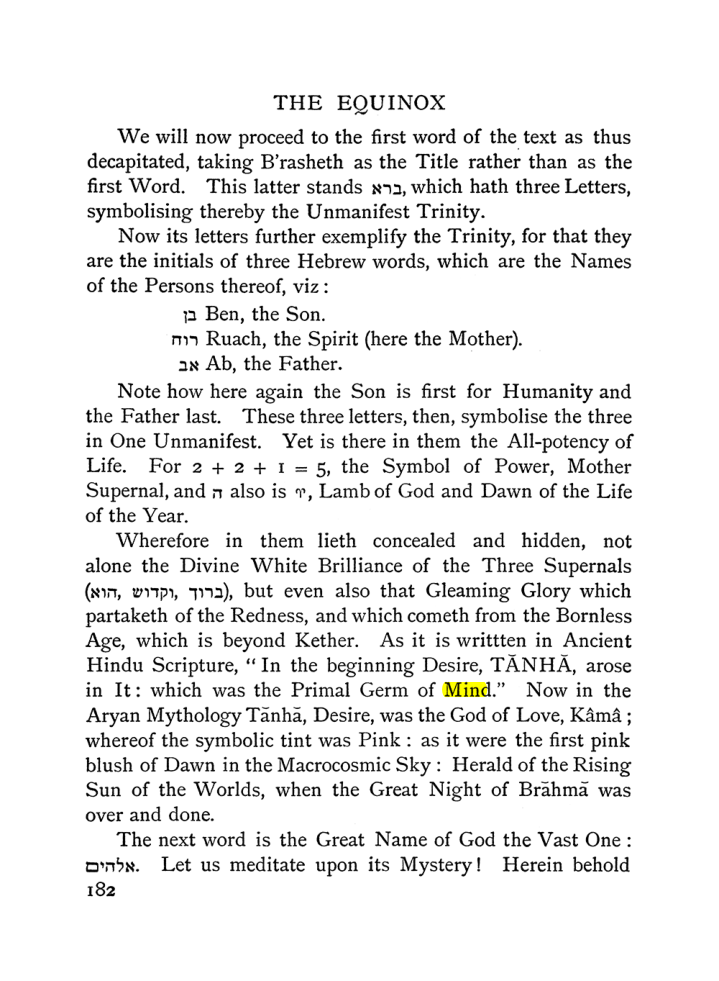 Original scan of The Equinox (Volume I, Number I), PDF page 192