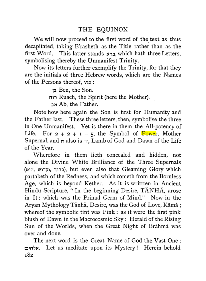 Original scan of The Equinox (Volume I, Number I), PDF page 192